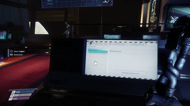 Prey - Cargadero - Mapa de la zona