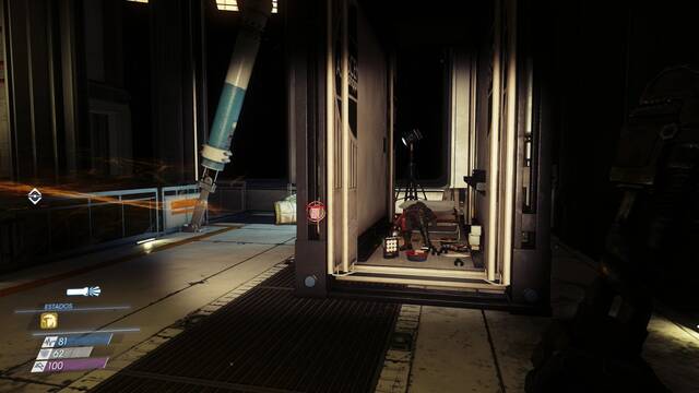 Prey - Cargadero - Cadáver de Quinten Purvis y Neuromods 86 87