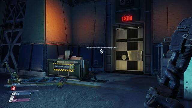 Prey - Soporte vital - Cadver de Cynthia Dringus y Terminal para activar la electricidad