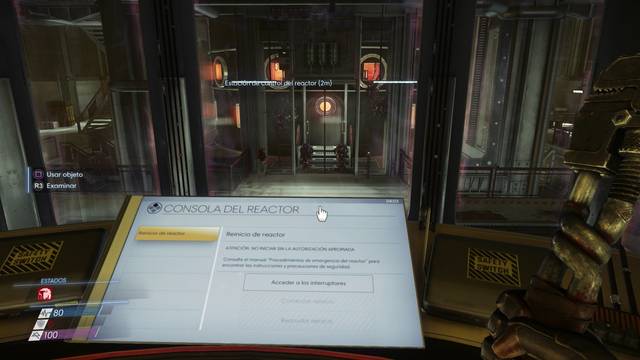 Prey - Energía - Terminal del reactor