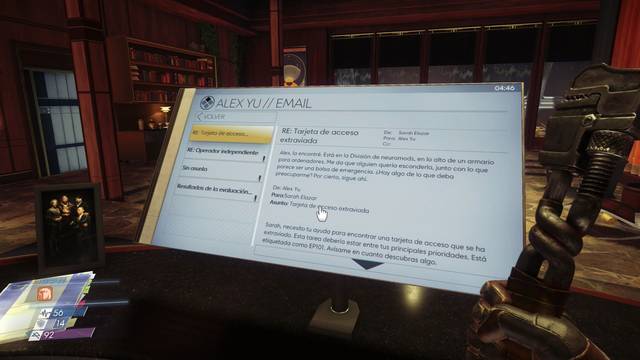 Prey - Las llaves del reino - Correos electrónicos 125 128