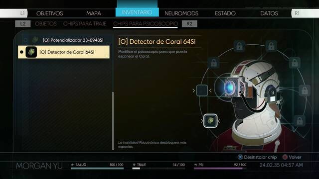 Prey - Las llaves del reino - Instalar el chip