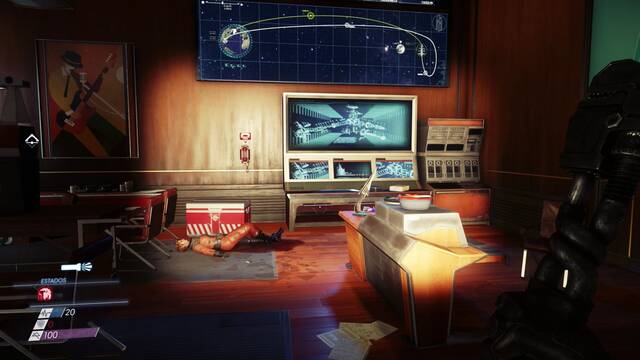 Prey - Descubrir el plan de Dahl - Cadáver de Galel Seif, TranScribe Señal de auxilio Puente y TranScribe TranScribe Señal de auxilio de la lanzadera Exalt