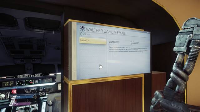 Prey - Descubrir el plan de Dahl - Correo electrónico 131