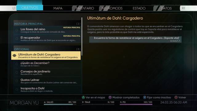 Prey - Incapacitar a Dahl - Misión