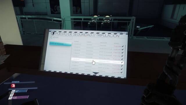 Prey - Incapacitar a Dahl - Lisa de voluntarios