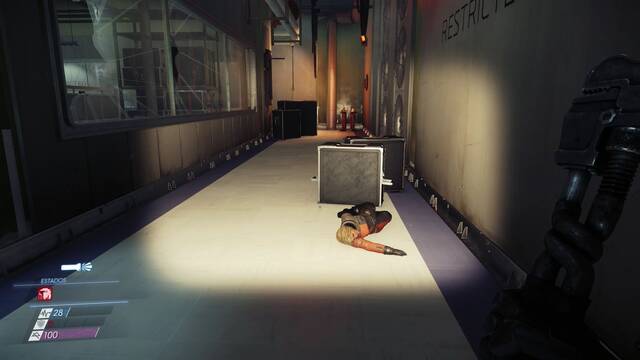 Prey - Incapacitar a Dahl - Cadáver de Tina Snow