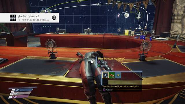 Prey - El destino de la Talos 1 - Cadáver de Skye Braxton y Logro Trofeo Personas desaparecidas