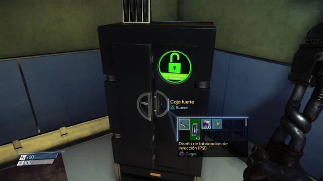 Prey - Fuga - Caja fuerte