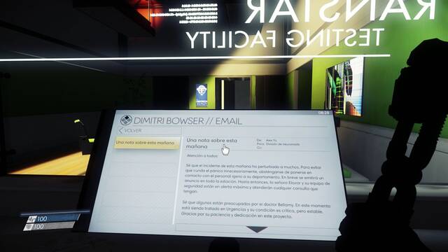 Prey - Fuga - Correo electrnico 14