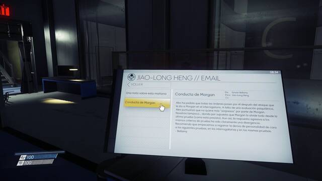 Prey - Fuga - Correo electrnico 15