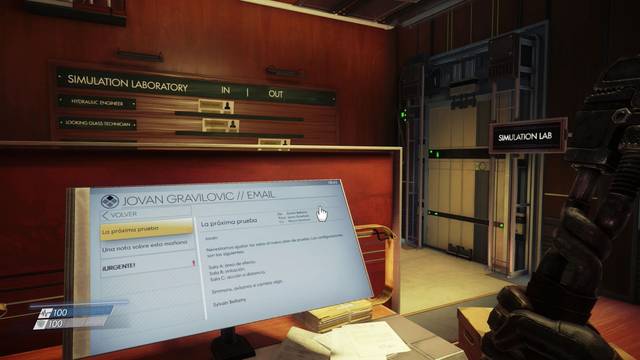 Prey - Fuga - Correos electrnicos 16 17