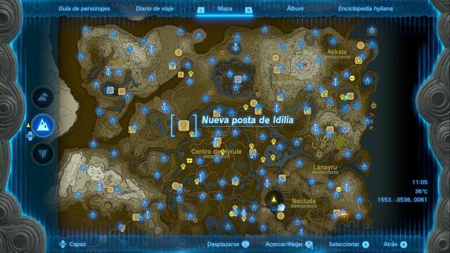 Postas de la misión Los rumores sobre Zelda - Nueva posta de Idilia