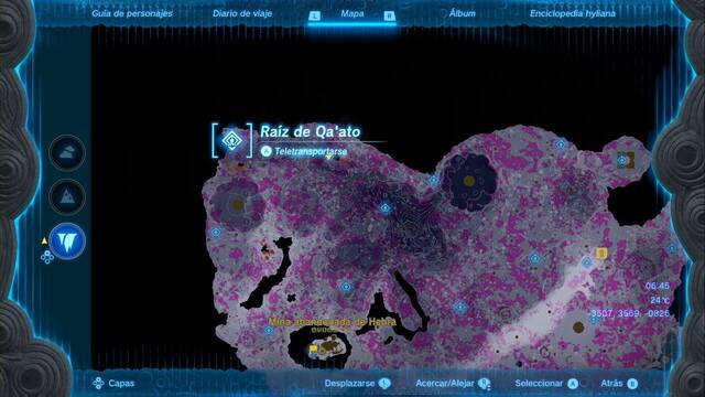 Races de Santuario de la Mina abandonada de Hebra - Raiz de Qa ato