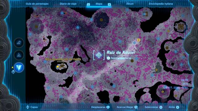 Races de Santuario de la Mina abandonada de Hebra - Raiz de Aduon