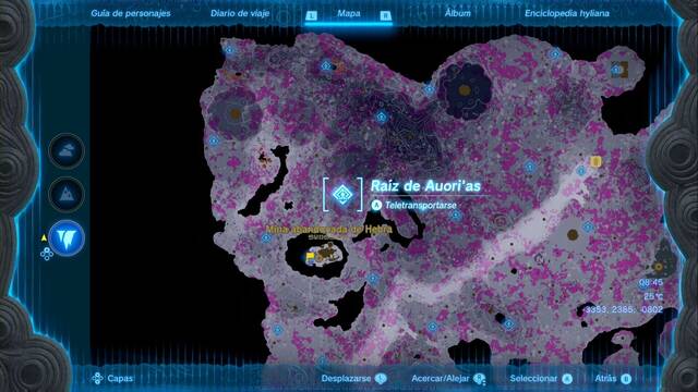 Races de Santuario de la Mina abandonada de Hebra - Raiz de Auori as