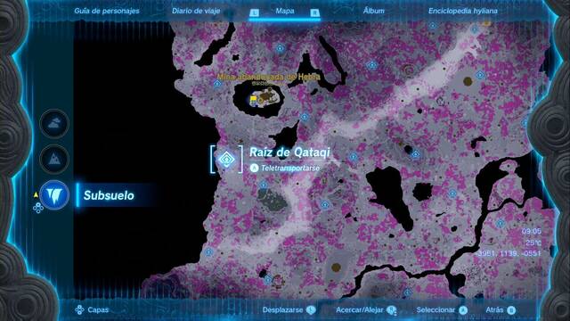 Races de Santuario de la Mina abandonada de Hebra - Raiz de Qataqi