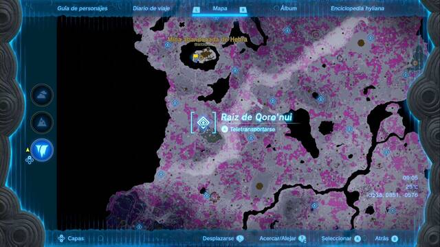 Races de Santuario de la Mina abandonada de Hebra - Raiz de Qoro nui