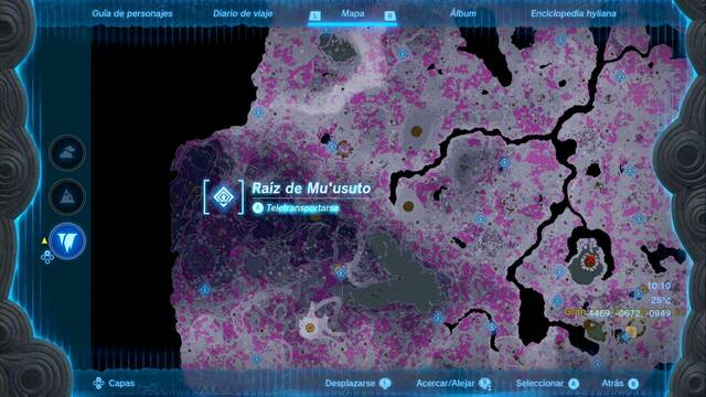 Races de Santuario de la Mina abandonada de Hebra - Raiz de Mu usuto