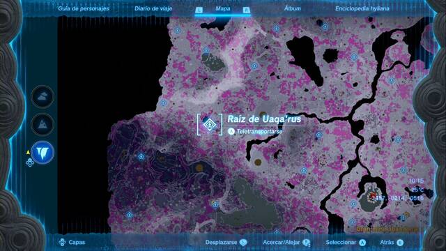 Races de Santuario de la Mina abandonada de Hebra - Raiz de Uaqa rus