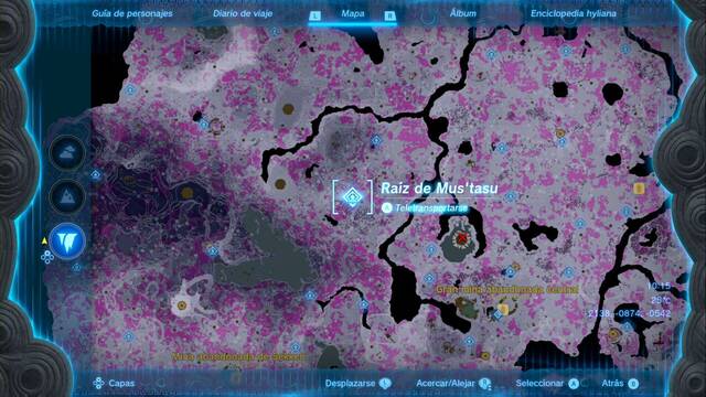 Races de Santuario de la Mina abandonada de Hebra - Raiz de Mus tasu