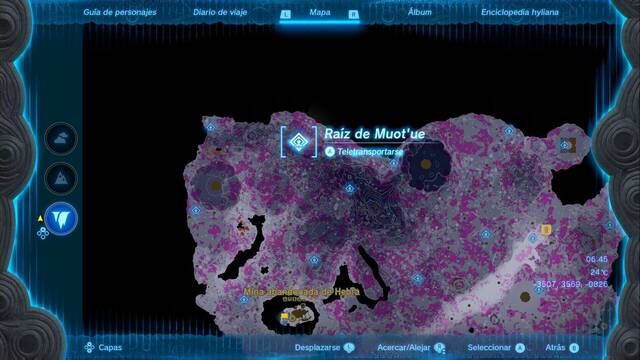 Races de Santuario de la Mina abandonada de Hebra - Raiz de Muot ue