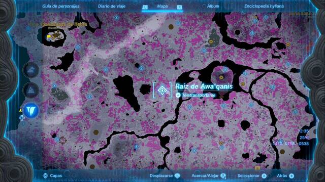 Races de Santuario de la Mina abandonada de Hebra - Raiz de Awa qanis