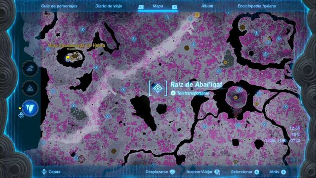 Races de Santuario de la Mina abandonada de Hebra - Raiz de Abai iqat