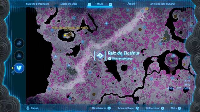 Races de Santuario de la Mina abandonada de Hebra - Raiz de Tiqa nur