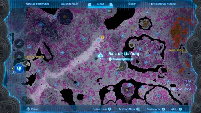 Races de Santuario de la Mina abandonada de Hebra - Raiz de Uoi loiq