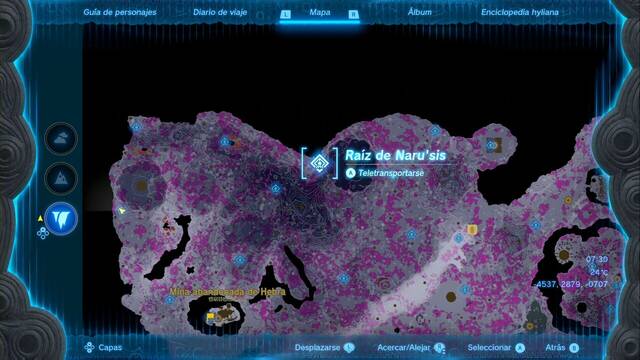 Races de Santuario de la Mina abandonada de Hebra - Raiz de Naru  sis