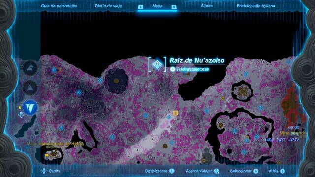 Races de Santuario de la Mina abandonada de Hebra - Raiz de Nu azoiso