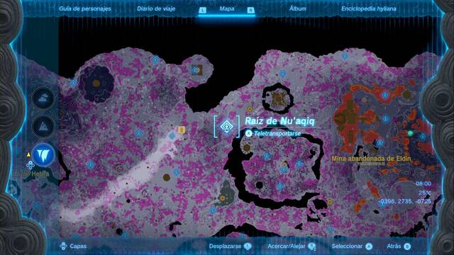 Races de Santuario de la Mina abandonada de Hebra - Raiz de Nu aqiq