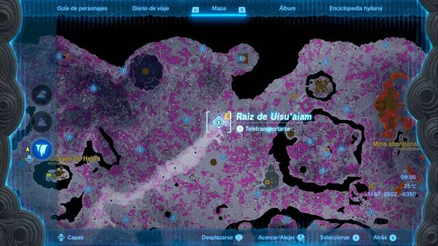 Races de Santuario de la Mina abandonada de Hebra - Raiz de Uisu aiam