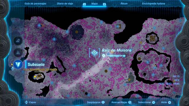 Races de Santuario de la Mina abandonada de Hebra - Raiz de Muisoro