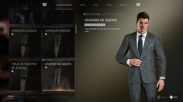 Atuendos de James Bond - 007 First Light - Atuendo de agente