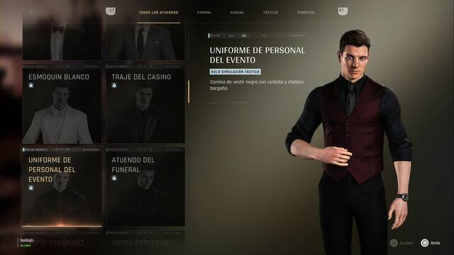 Atuendos de James Bond - 007 First Light - Uniforme de personal del evento