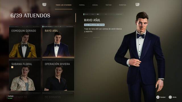Atuendos de James Bond - 007 First Light - Rayo a#U00f1il