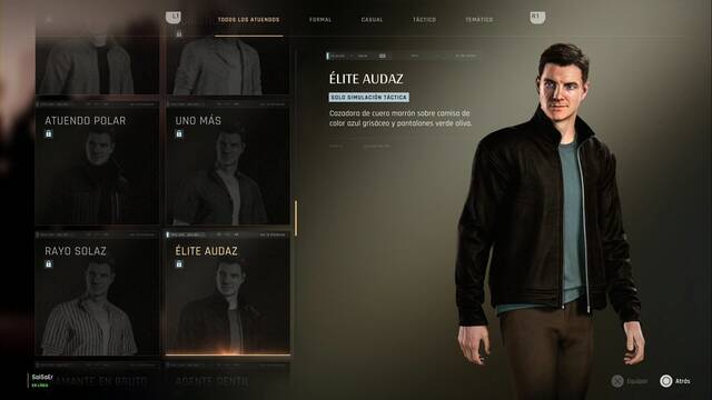 Atuendos de James Bond - 007 First Light - Elite audaz