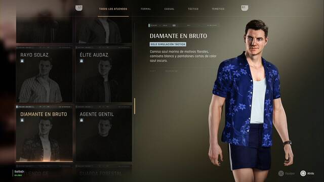 Atuendos de James Bond - 007 First Light - Diamante en bruto