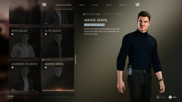 Atuendos de James Bond - 007 First Light - Agente gentil
