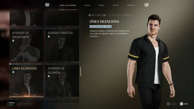 Atuendos de James Bond - 007 First Light - Linea silenciosa