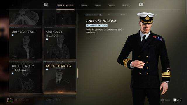 Atuendos de James Bond - 007 First Light - Ancla silenciosa