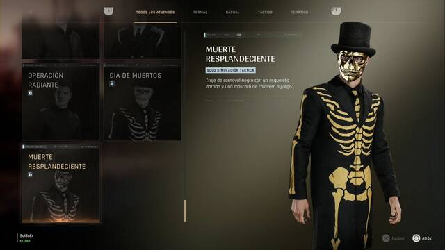 Atuendos de James Bond - 007 First Light - Muerte resplandeciente