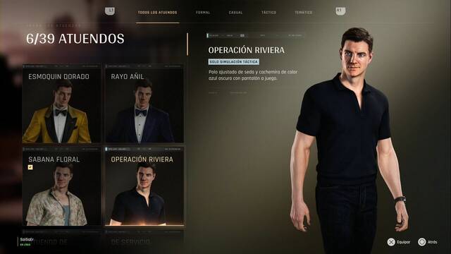 Atuendos de James Bond - 007 First Light - Operacion Riviera