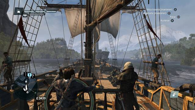 Assassin's Creed Rogue Remastered en PS4 Pro - 