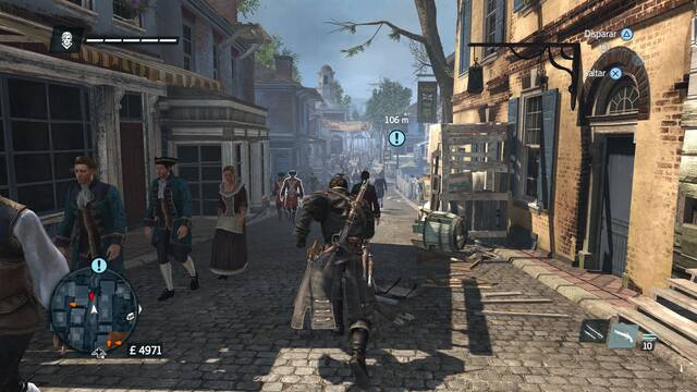 Assassin's Creed Rogue Remastered en PS4 Pro - 
