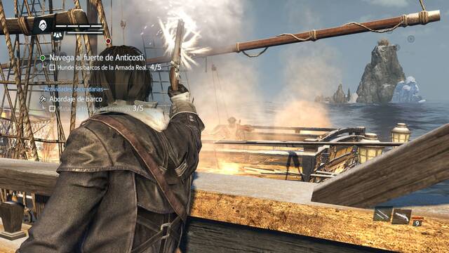 Assassin's Creed Rogue Remastered en PS4 Pro - 