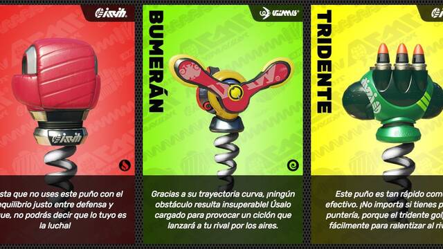 ARMS Puños - puños1