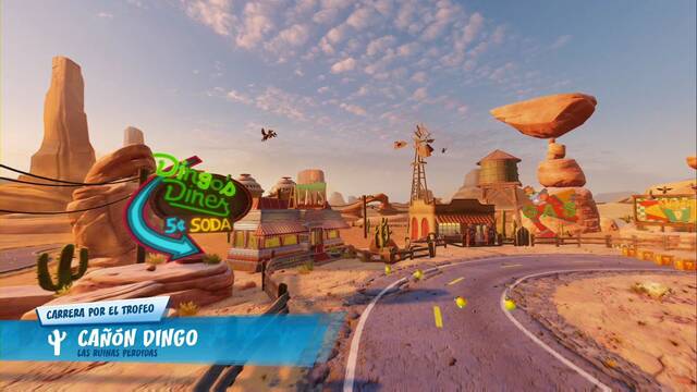 Crash Team Racing Nitro-Fueled - Circuitos de Las Ruinas Perdidas - Ca¤¢n Dingo